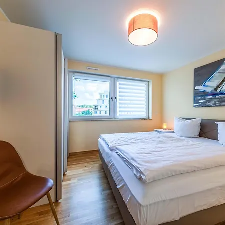 Hafenidylle - In Der Hafenresidenz Mit Balkon & Wellness 公寓